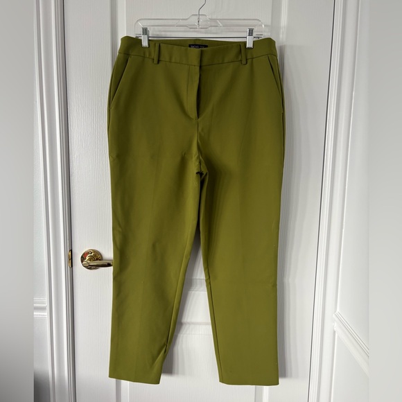 Rachel Zoe Pants - Rachel Zoe Chartreuse Green Trousers size 14